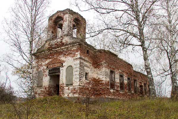 Церковь Спаса Нерукотворного Образа, село  Конево